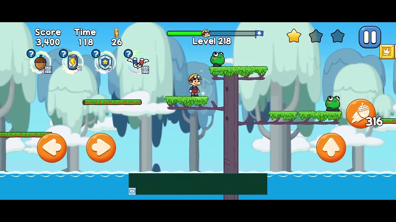 Leo's adventure jungle escape -Level 218- Game video #games #gaming #mario #mariokartworld 