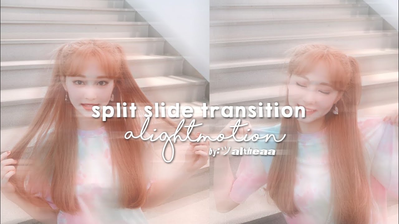 3 different split slide transition // Alight Motion Tutorials