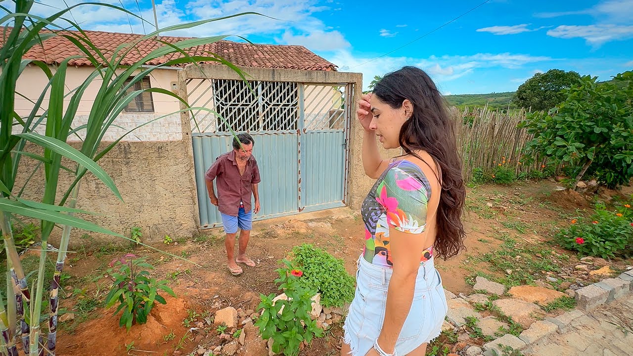 RAIMUNDO MOSTROU COMO ESTÁ SEU QUINTAL | ME DEU ROSAS