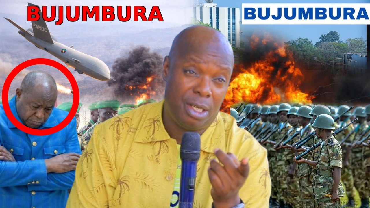 BYAKAZE# NONAHA ABAKOZI B&rsquo;UBUTASI BW&rsquo;U BURUNDI BARAFUNZWE, AHO DRONE YAHAGURUKIYE HAMENYEKANYE NEZA
