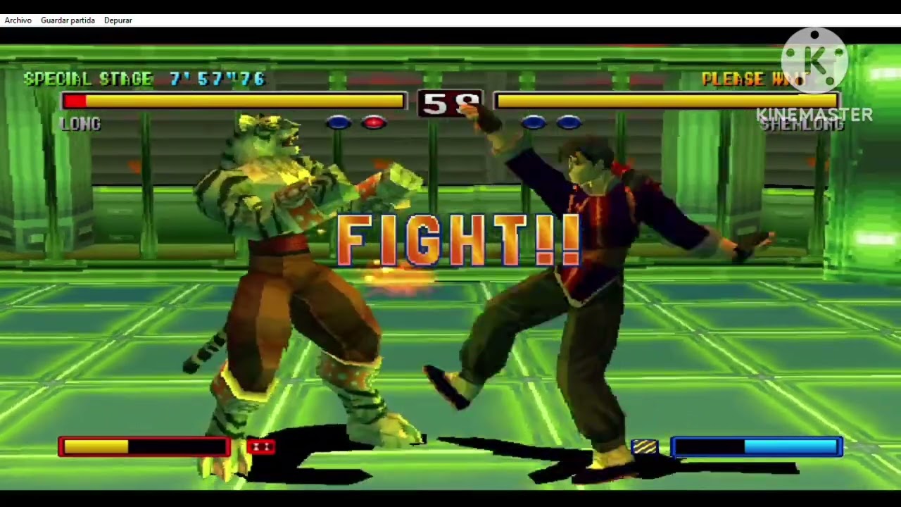 BLOODY ROAR 2. GADO & SHEN LONG BOSS FIGHT. ULTRA HARD LVL - 8.