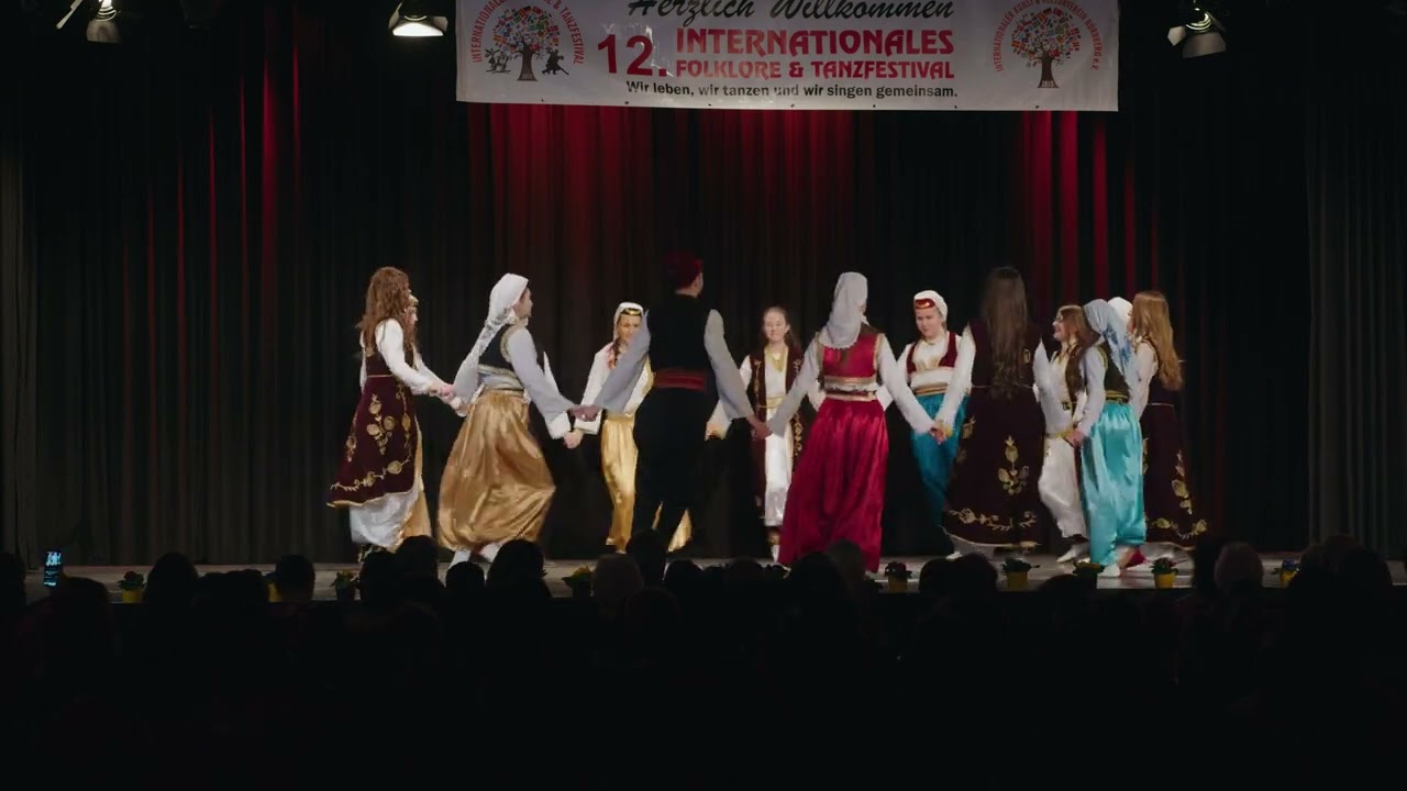 KUD Ðerdan – Bosnische Folklore beim 12. Internationalen Folklore- & Tanzfestival Nürnberg 2025