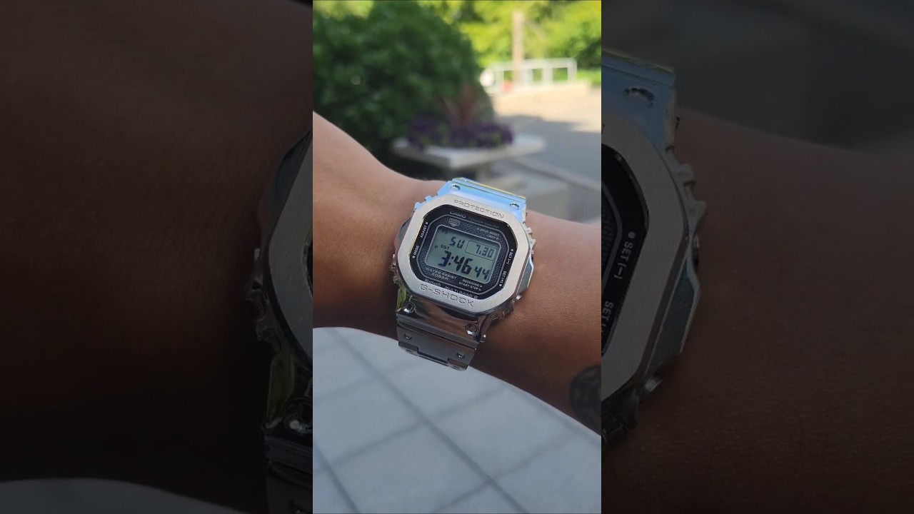 Casio G-Shock GMWB5000D-1 wrist roll...hands down the best digital watch out there.
