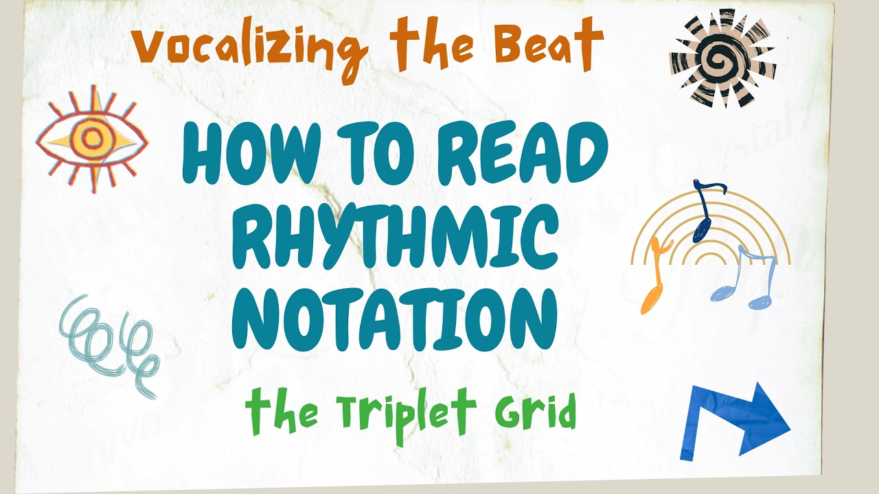 How to Read Rhythms 🎵 Triplet Grid - Vocalizing the Beat