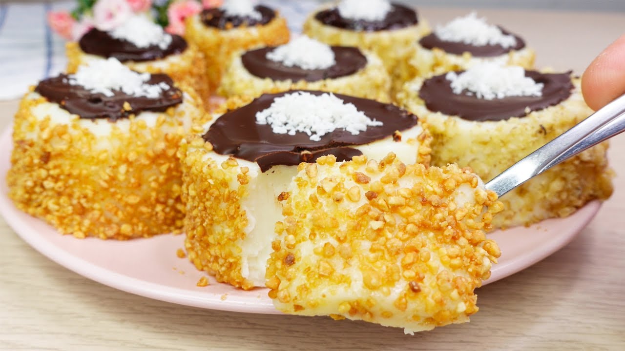 БЕЗ выпечки! БЕЗ Желатина и Яиц! Очень нежный и вкусный десерт! # 135