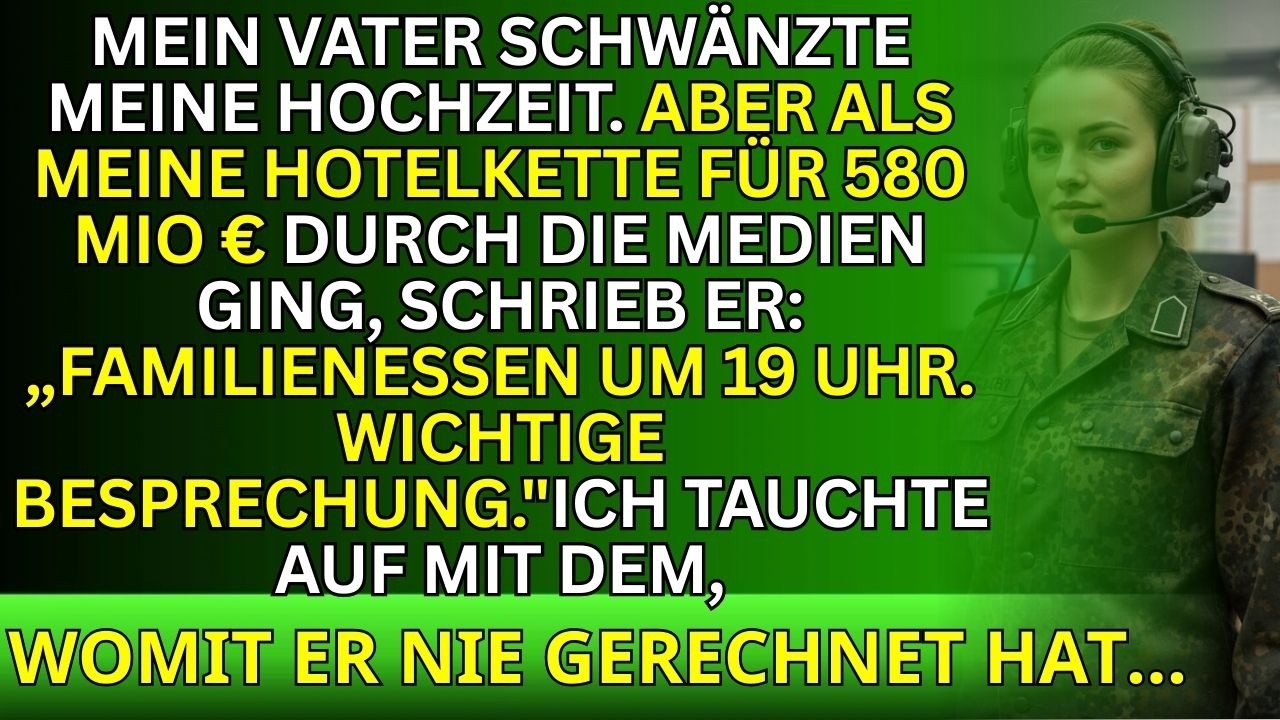 Mein Vater schwänzte meine Hochzeit – doch als meine 580-Mio.-€-Hotelkette viral ging, schrieb er…