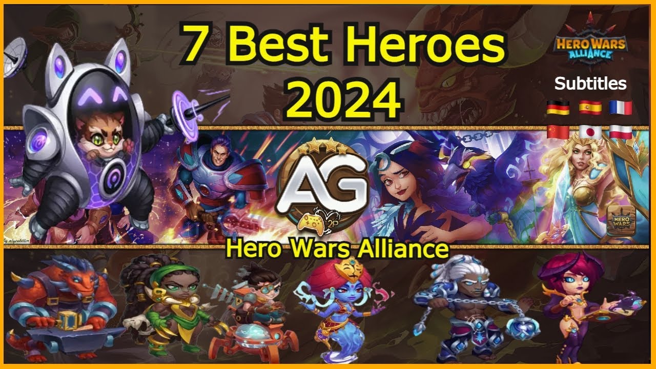 Top 7 Heroes in Hero Wars Alliance for Team Building!