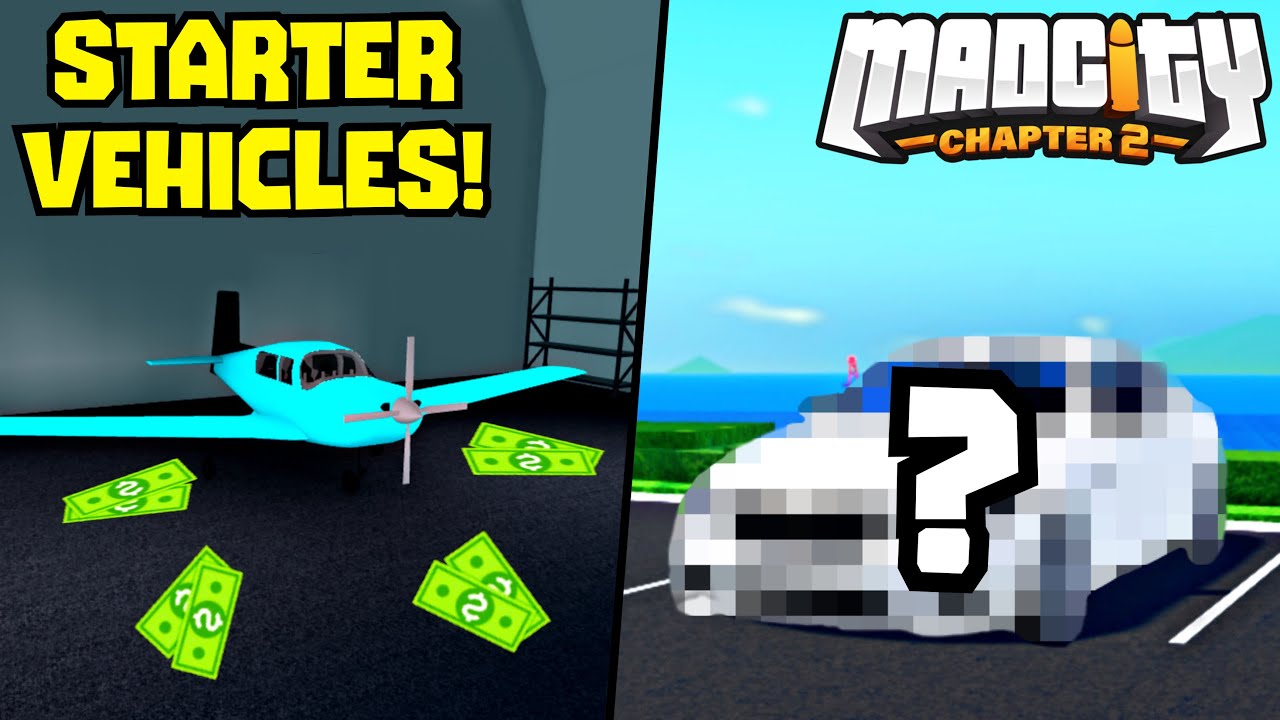 BEST STARTER VEHICLES In Mad City! (ROBLOX)