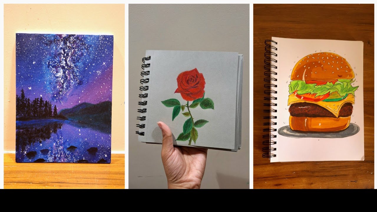 7 creative painting idea's for beginners ✨️