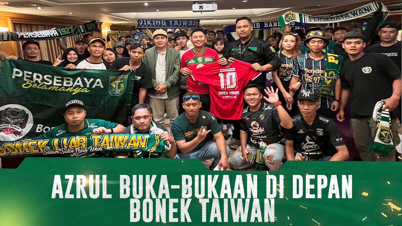 CEO PERSEBAYA AZRUL ANANDA BERTEMU DAN DISKUSI BARENG BONEK TAIWAN DI TAIPEI