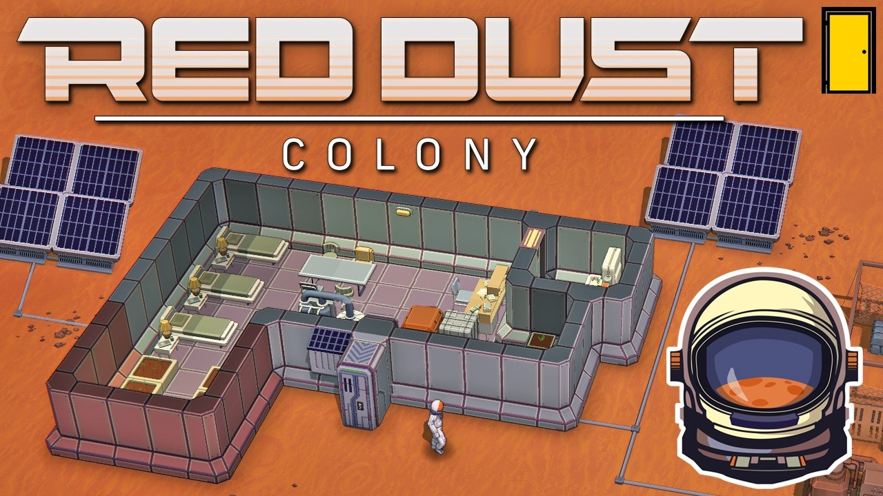 Is There Life On Mars? There Is Now! | Red Dust Colony (Mars Colony Simulator - Demo)