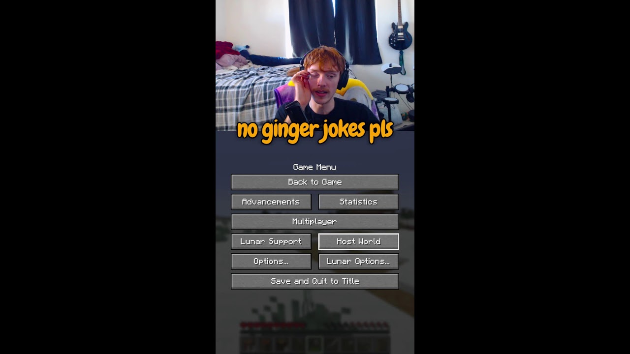 SPEEDRUNNING HARDCORE MINECRAFT 😈 (NO GINGER JOKES ALLOWED)