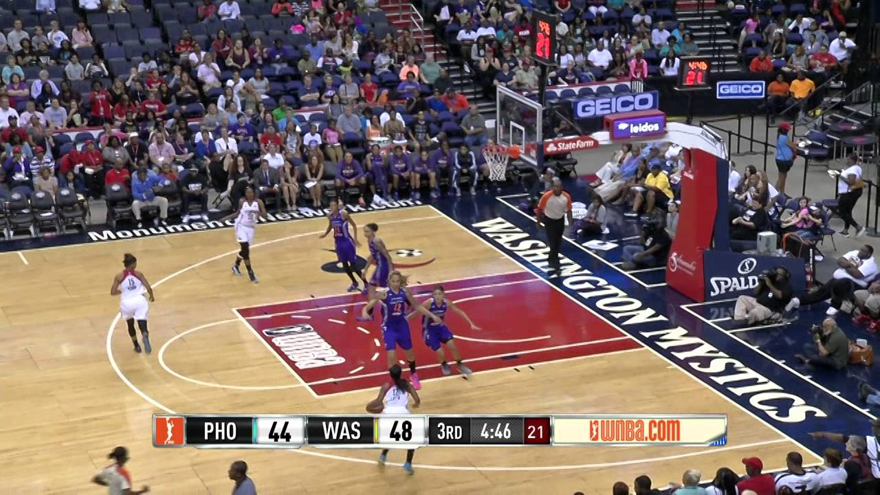 Ivory Latta Leads the Mystics to Win Over Mercury
