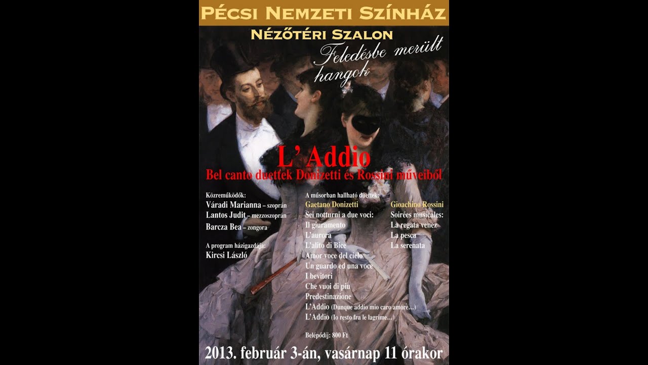 G  Donizetti  L'Addio