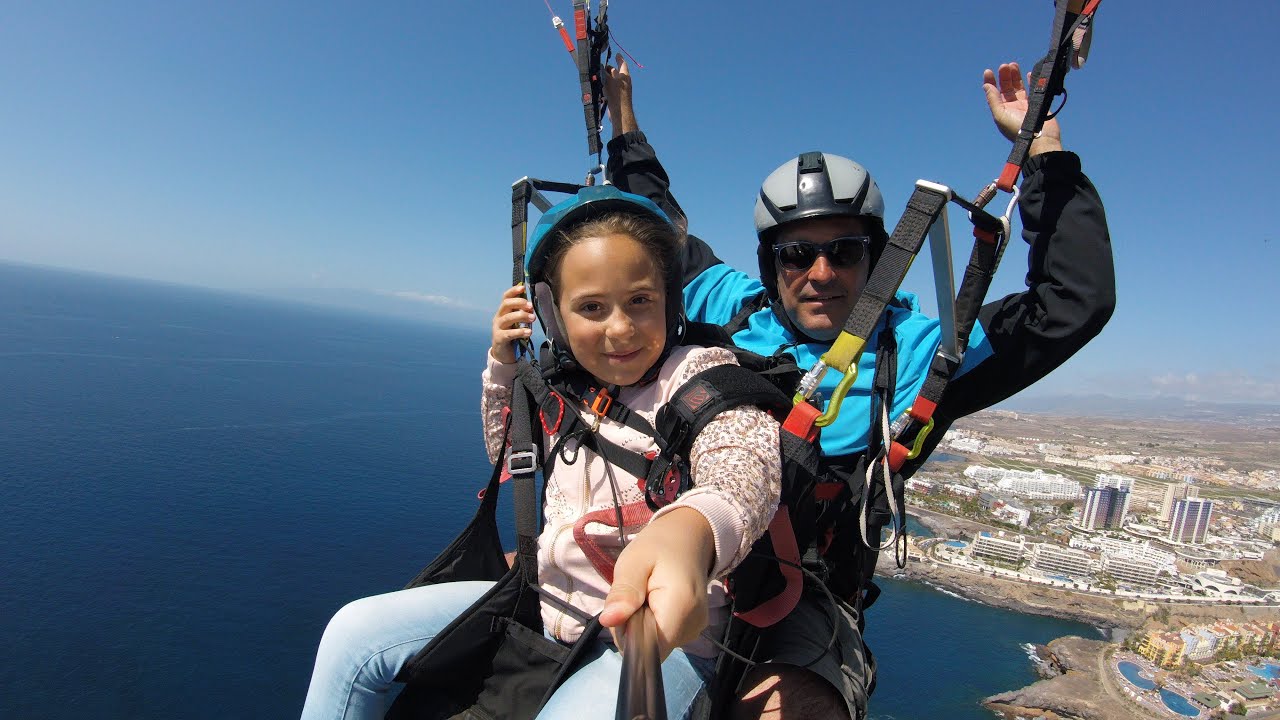 Paragliding Tenerife.Costa Adeje