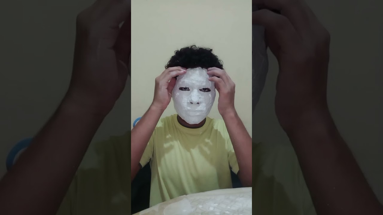 COMO HACER UNA MASCARA DE YESO - Y SU DECORACIÓN 