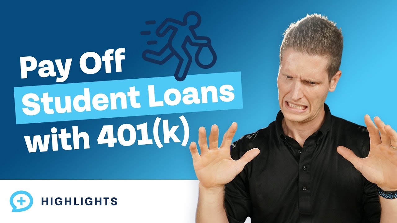 Is It Wise to Withdraw from Your 401(k) to Pay Off Student Loans Early in Your Career?