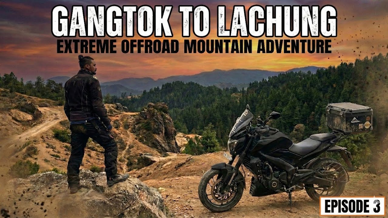 GANGTOK TO LACHUNG EXTREME OFFROAD MOUNTAIN ADVENTURE 😍 KOLKATA TO NORTH SIKKIM | EP - 3 | VLOG 164