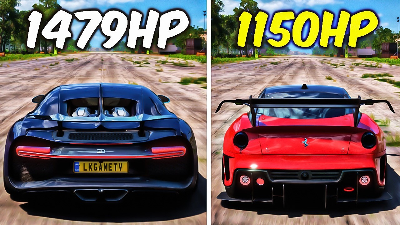 1479Hp Chiron Vs 1150Hp 599XX! Chiron Got Destory 