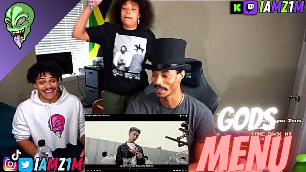 Z1M's Friends Reacts To: Stray Kids - God's Menu M/V