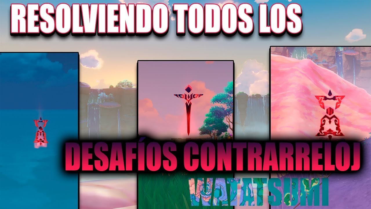 Resolviendo todos los Desafíos Contrarreloj de Watatsumi. Genshin Impact 2.1 Inazuma