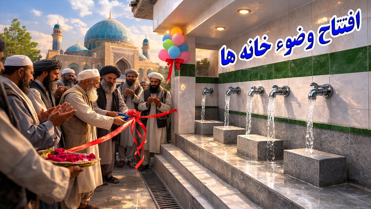 افتتاح وضوء خانه ها در ولایت هرات | از طریق APNSO| با همکاری یک برادر ما که نخواست اسم شان گرفته شود