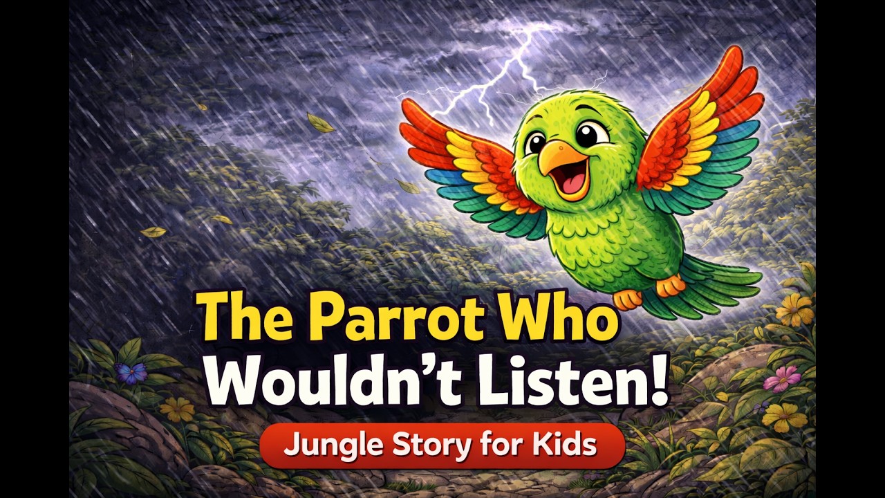 The Parrot Who Wouldn’t Listen!
