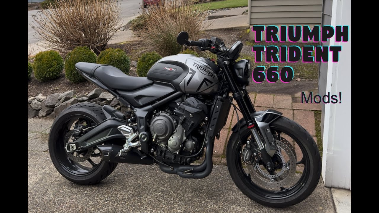 Мой кастомный Triumph Trident 660 | Выхлоп Zard | DNK Tuned