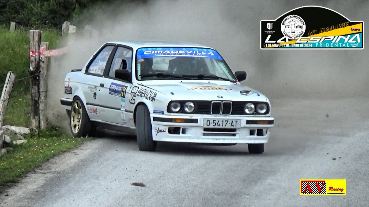 Rallye de La Espina 2024 | Show & Mistakes | A.V.Racing #rally #maximumattack #rallying