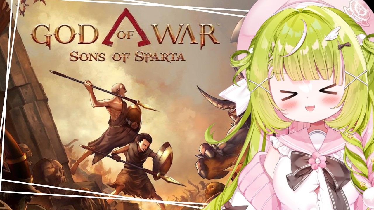 #4【God of War スパルタの申し子】若々しいクレイトスに会いに行く！【もちねりね/Vtuber】