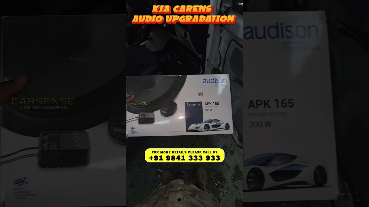 Kia Carens Clavis - 2 Way Audio Setup with 2 Layer Door Damping #kia #kiaworld #kiapicanto