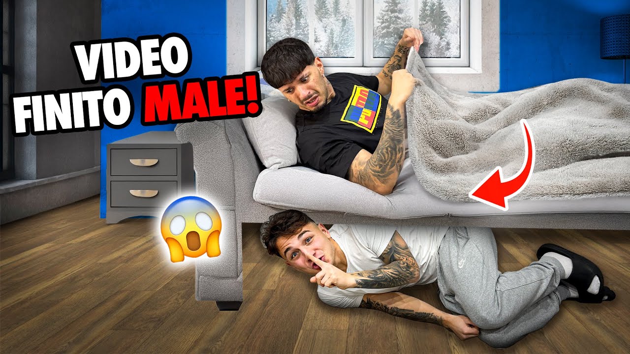 😱Ho passato una NOTTE a casa del mio AMICO senza dirglielo…FINITA MALISSIMO🚨