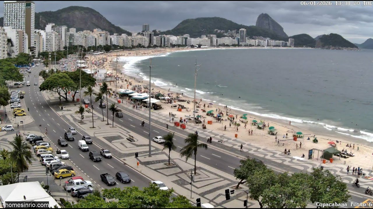 Rio de Janeiro beach at Posto 6 - 2026 01 06