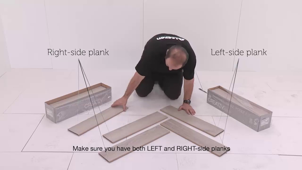 Liberty Floors 12mm Herringbone Laminate Flooring Installation Video | Leader Floors