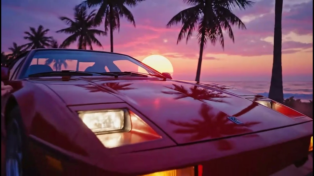 Chrome & Neon | Retro Synthwave & Diner Vibes for Late Night Drives