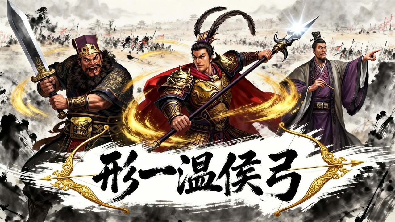 形一溫侯弓丨實測比傳統更穩！！ #漢焰長明 #三國志戰略版