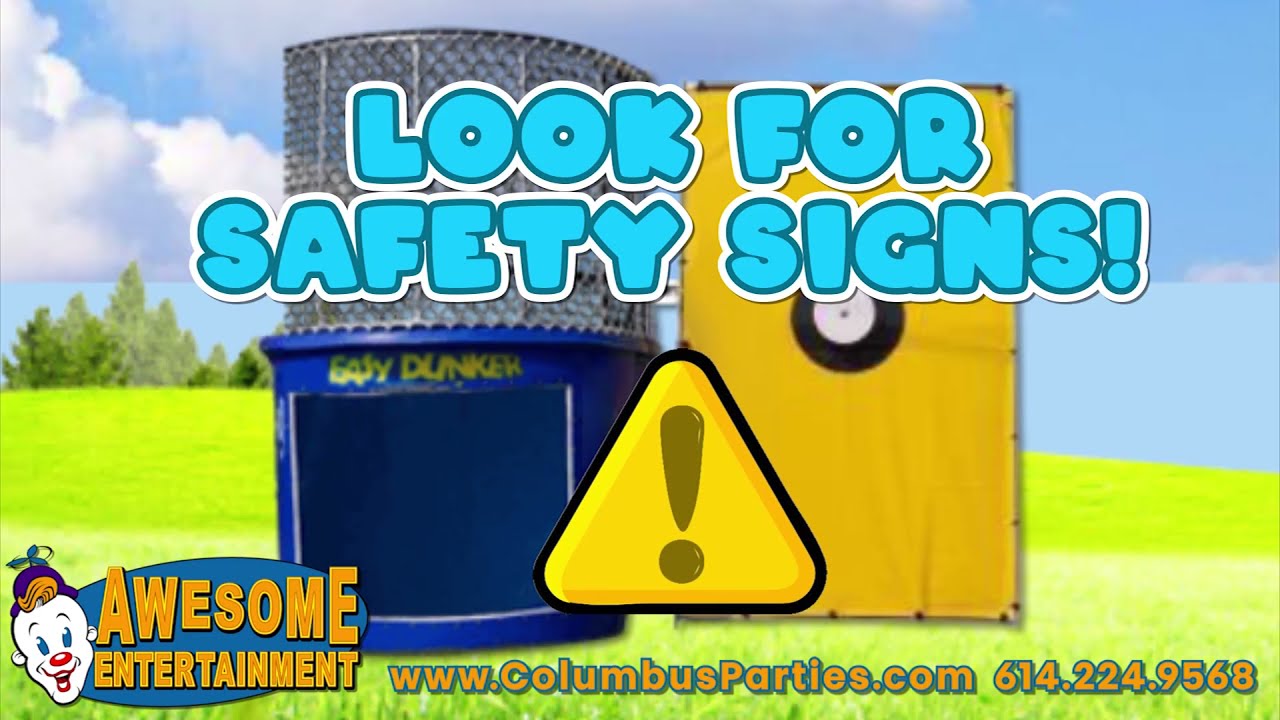 Dunk Tank Safety Video - Awesome Entertainment