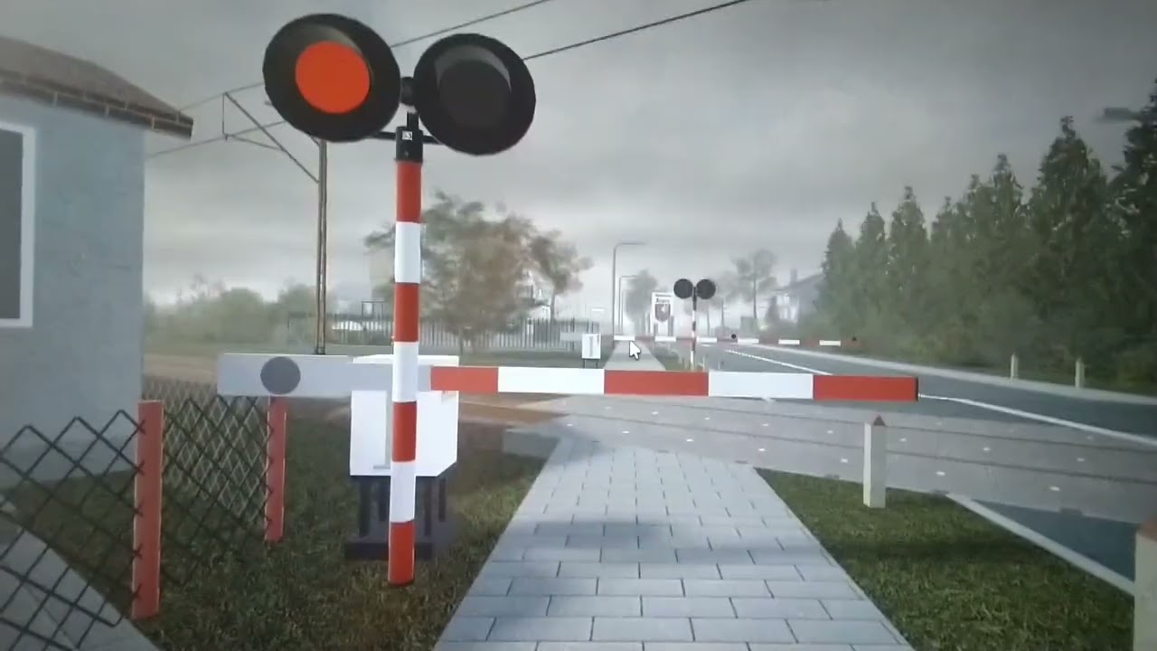 Polish car driving pociągi sławno