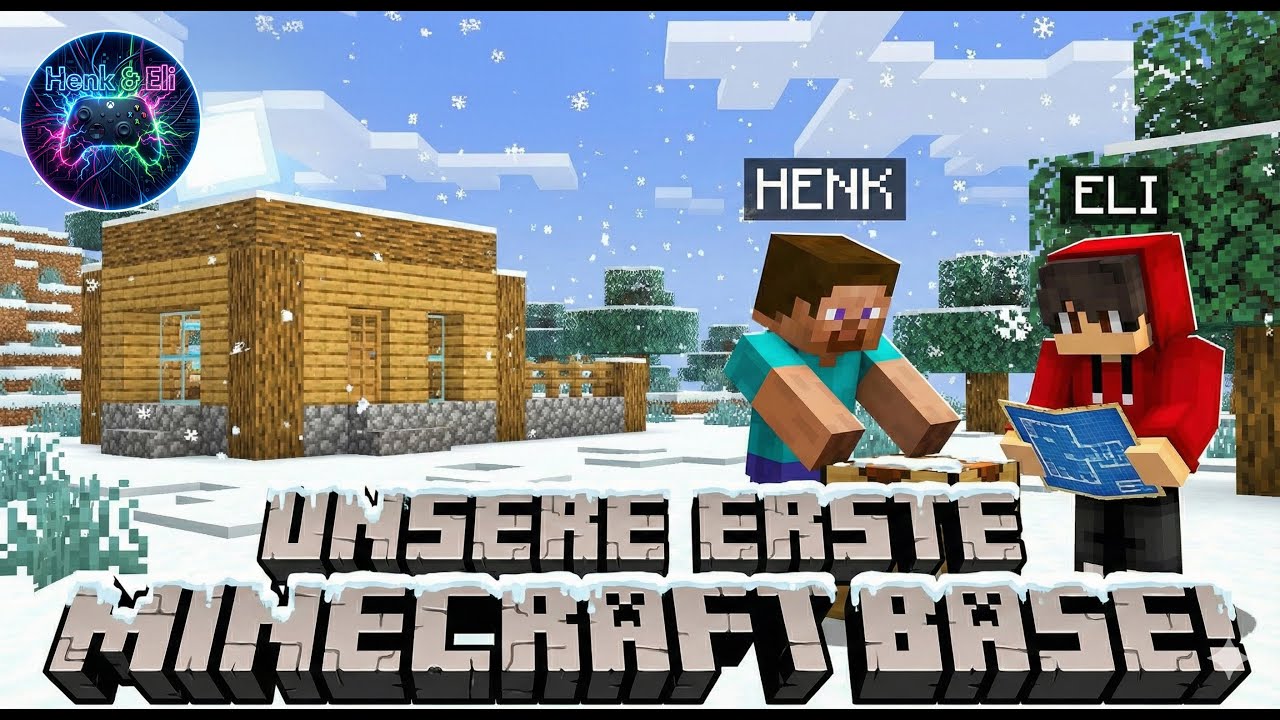 Eiskalter Start! 🥶 Wir bauen unser Haus im schlimmsten Biom...