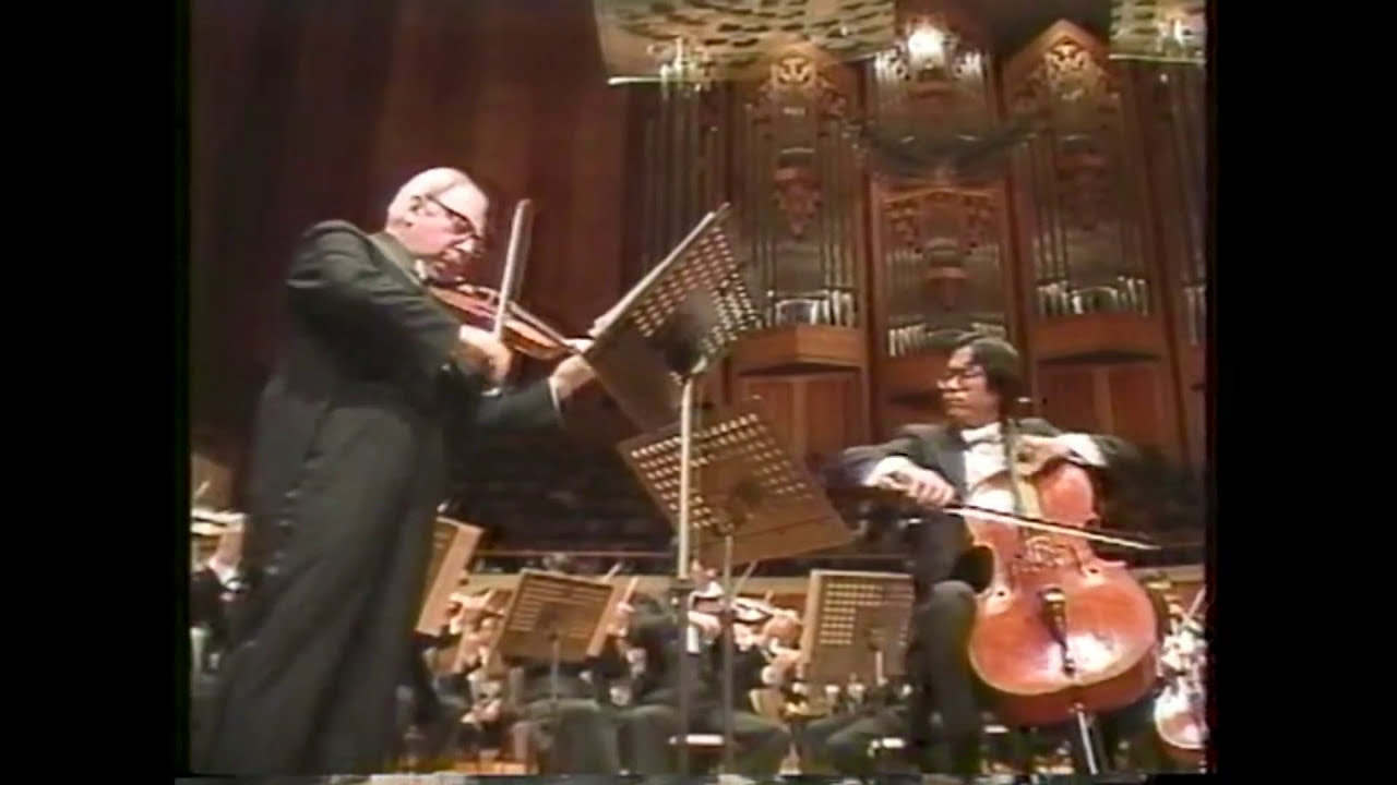 Brahms : Double Concerto／Isaac Stern & Yo-Yo Ma（1986 Live）