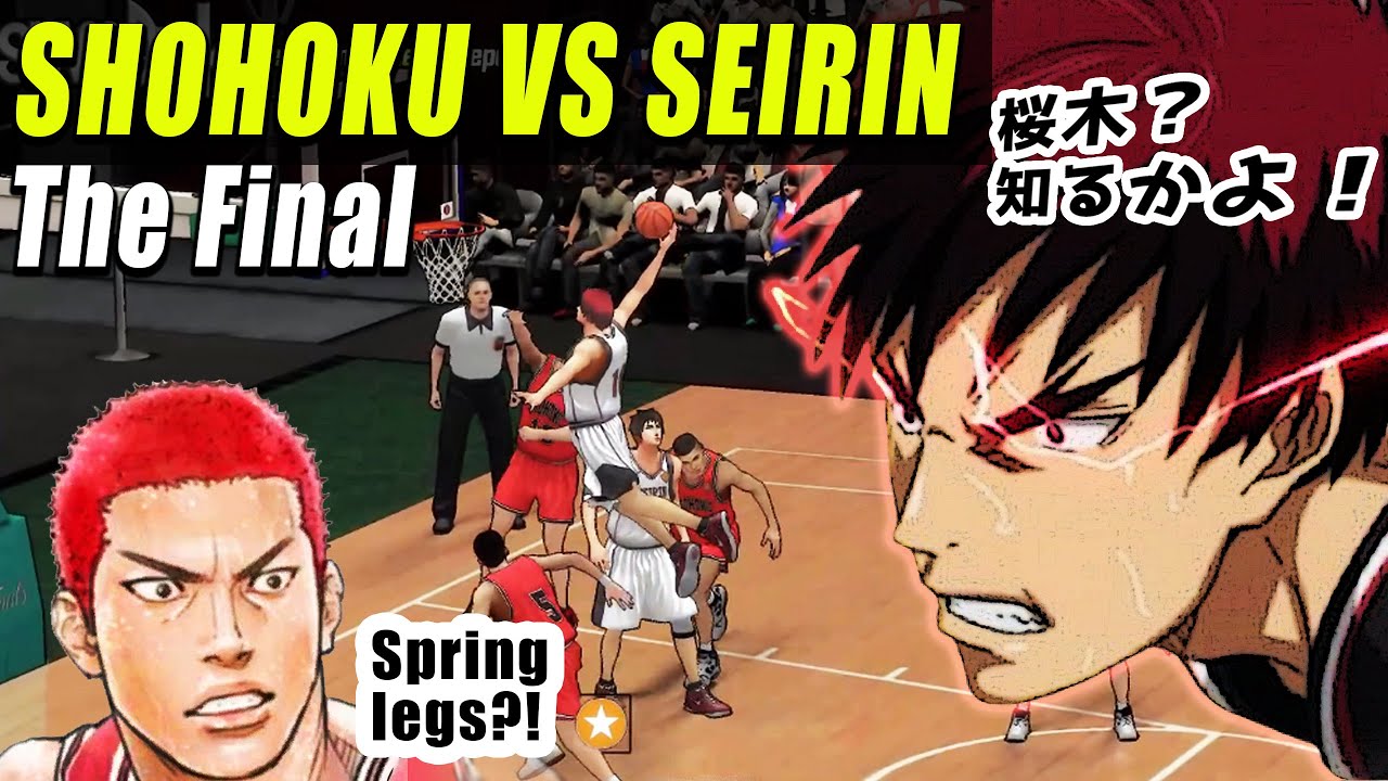 Rukawa is missing. Shohoku vs Seirin — The final battle begins!