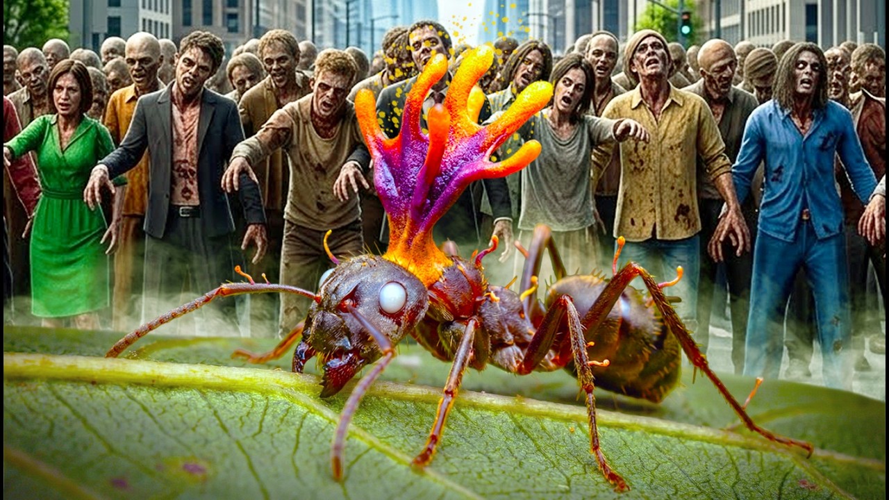 ZUMBIS da Vida Real: O TERROR do Fungo Cordyceps!🪸