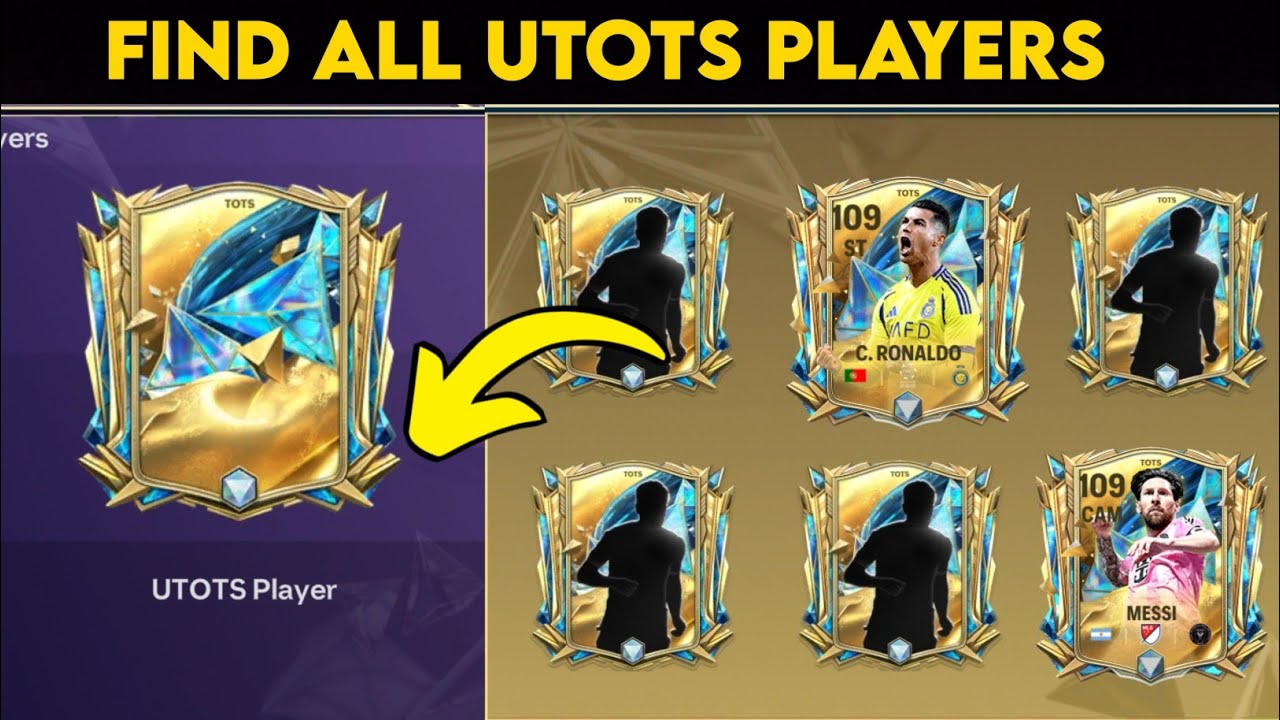 HOW TO REVEAL ALL UTOTS PLAYERS RONALDO MESSI TOTS EVENT UNLOCK MILESTONE IN EA FC FIFA MOBILE 25