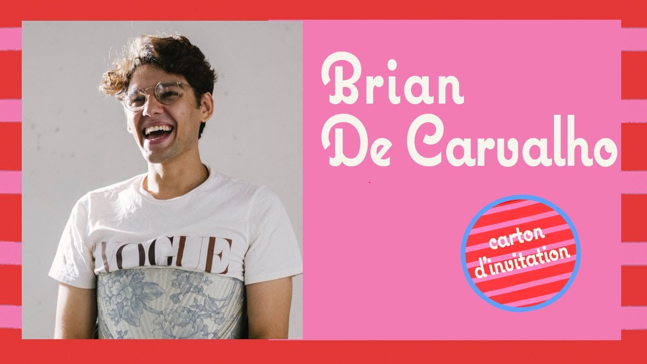 Carton d'invitation Podcast Excerpt Episode 33 - Brian De Carvalho, Demi-Couture Designer | London