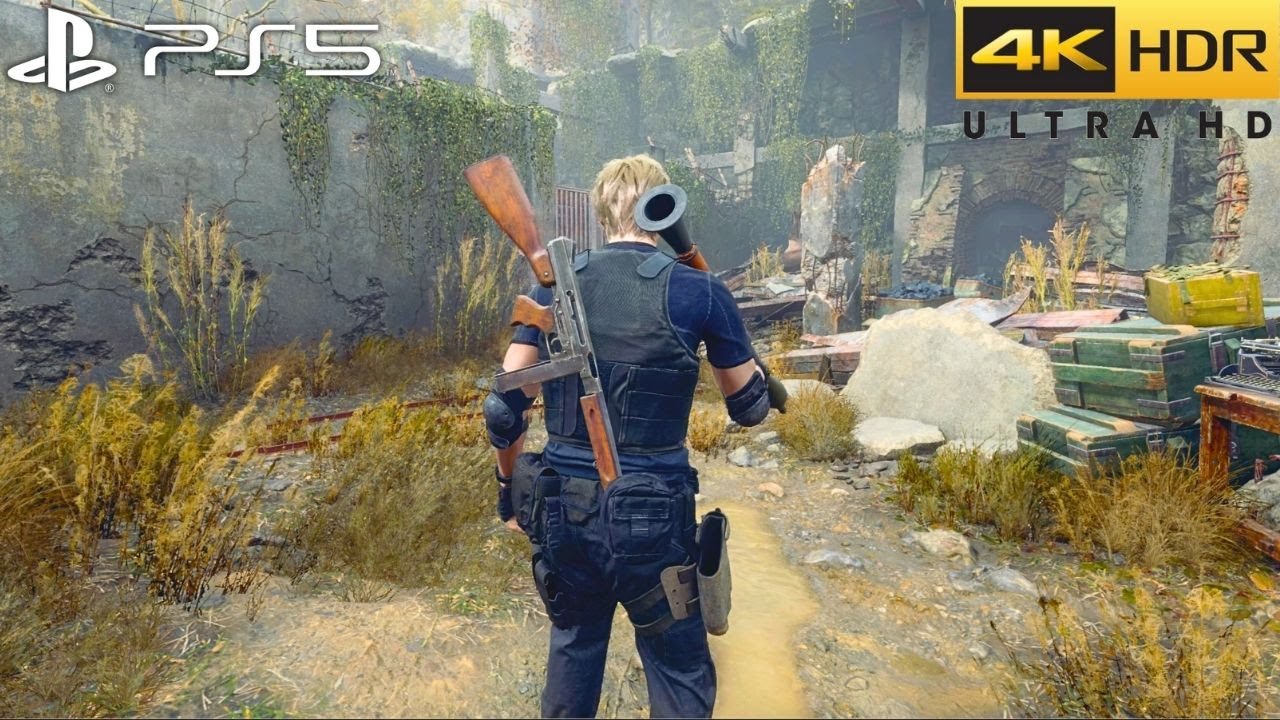 Resident Evil 4 Remake - Professional Mode (PS5) 4K 60FPS HDR Gameplay -(Infinite rocket)(Full Game)