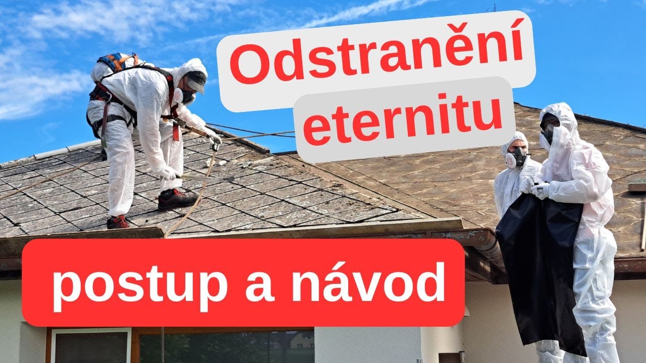 Odstranění eternitu - návod pro rok 2024