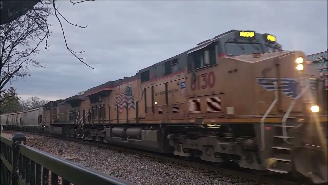 Railfanning Near St. Louis, Missouri