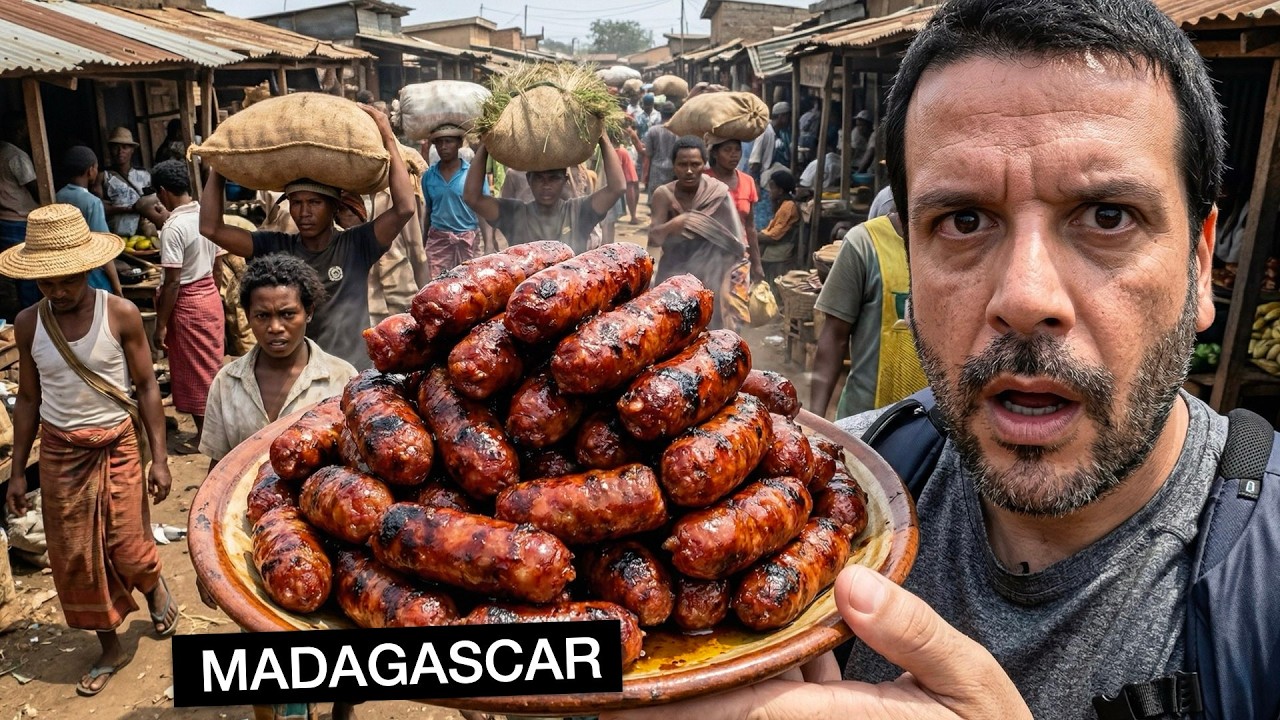 O mercad&atilde;o mais ca&oacute;tico de Madagascar!! 🇲🇬