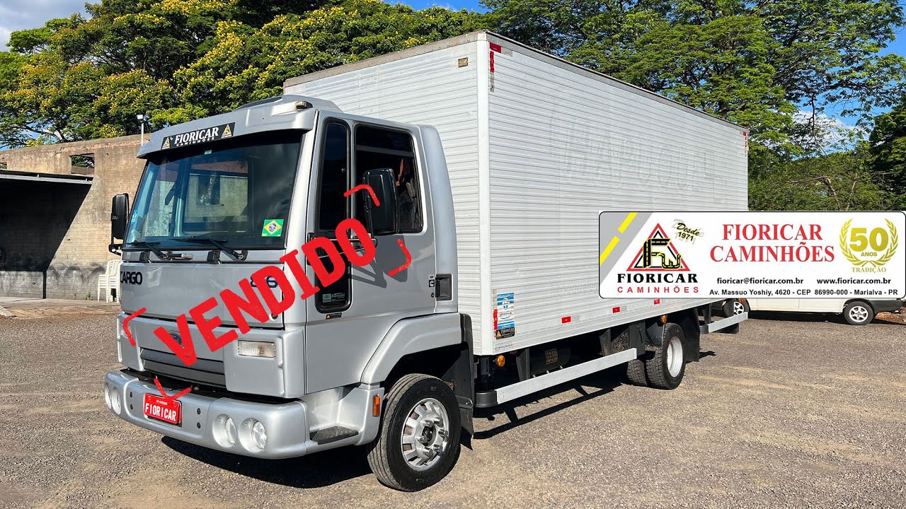 FORD CARGO 816 2012/2013 BÁU 6.20MTS COMP X 2.30MTS ALT