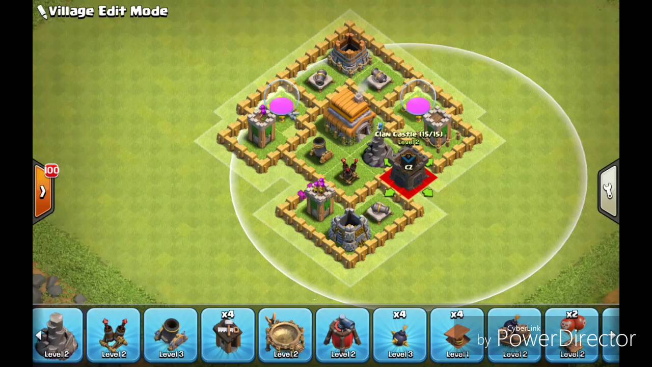Clash of Clans th5 trophy base
